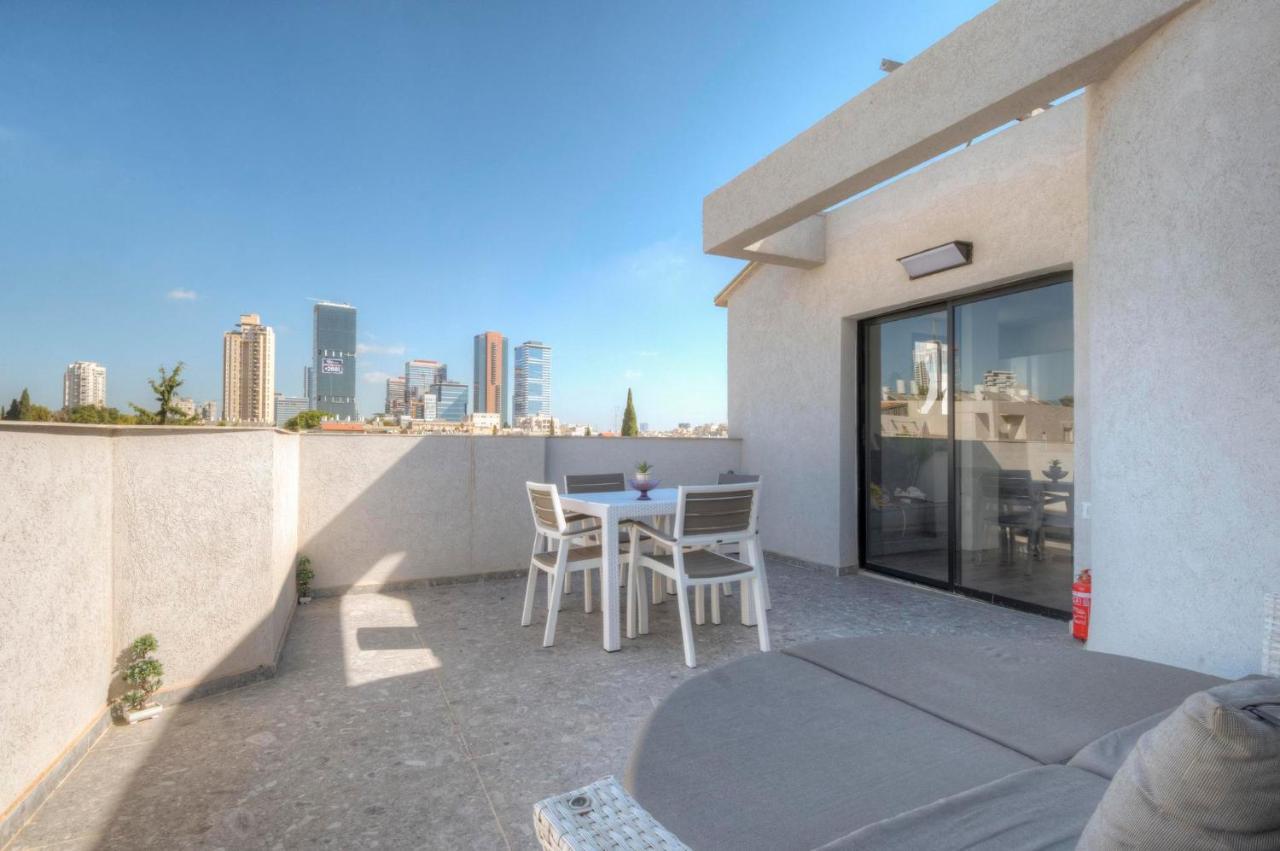 Apartamento Luxury Penthouse Great Location With Parking Tlv Ramat Gan Exterior foto